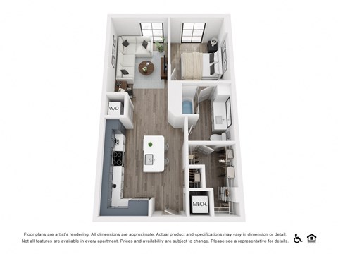 bedroom floor plan
